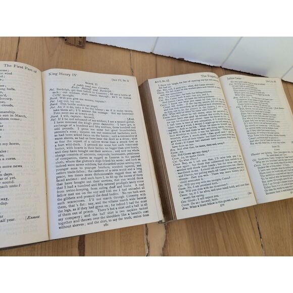 Everyman's Library #'s 153,154,155 - Shakespeare - Poetry and Drama Books - 1927 - Picture 3 of 9